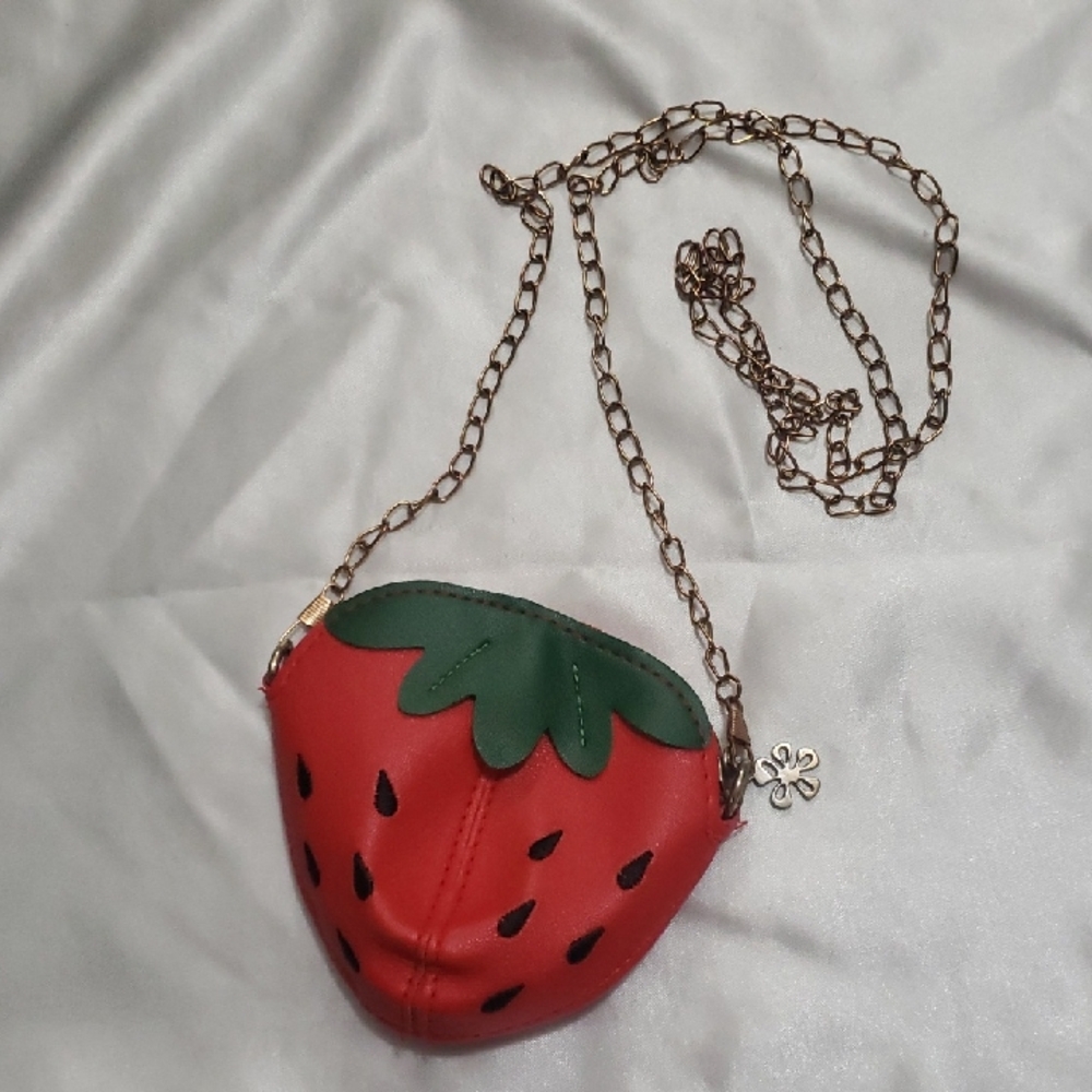 Strawberry Shaped Crossbody Bag